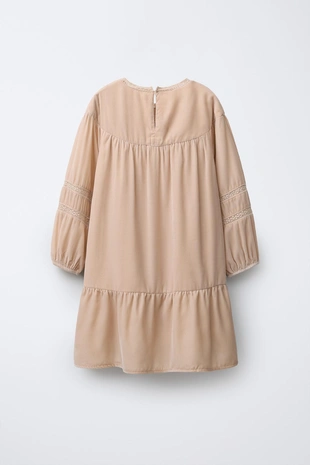 Бархатное платье с кружевом и пайетками- Заказать в России