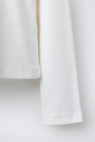 Лонгслив в рубчик с принтом «капибара CAPYFUN ©»- Заказать в России