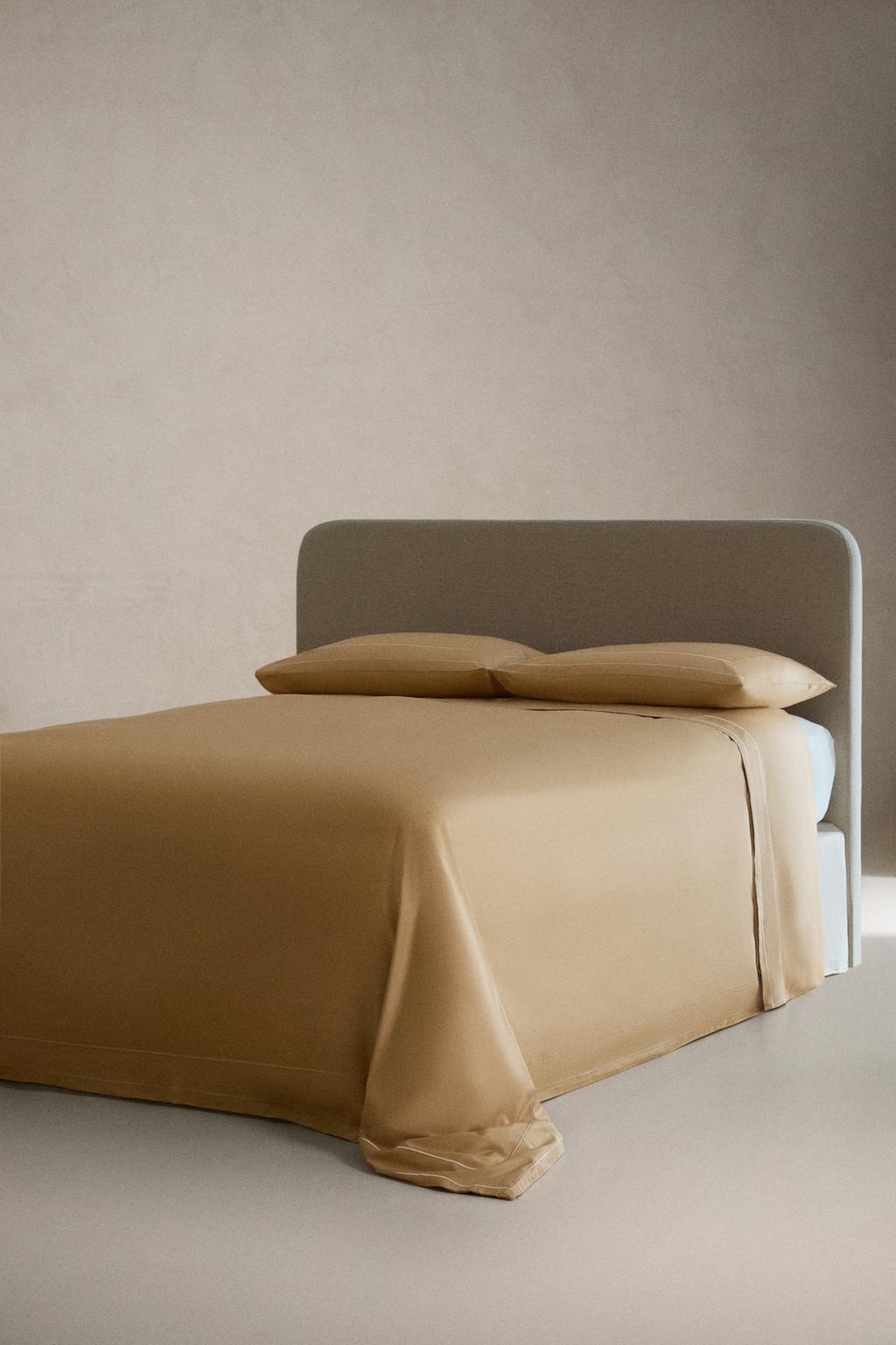 Покрывало из сатина с двойной отделкой