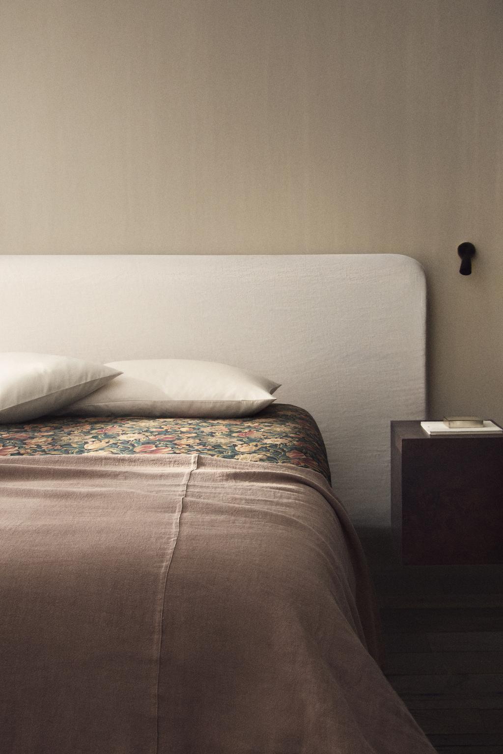 Покрывало с цветочным принтом