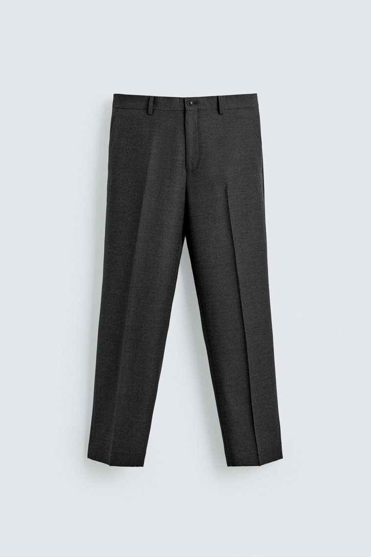 Шерстяные брюки-костюм