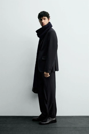 Костюмные брюки в тонкую полоску- Заказать в России