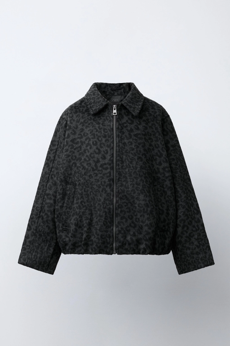 Куртка с животным принтом