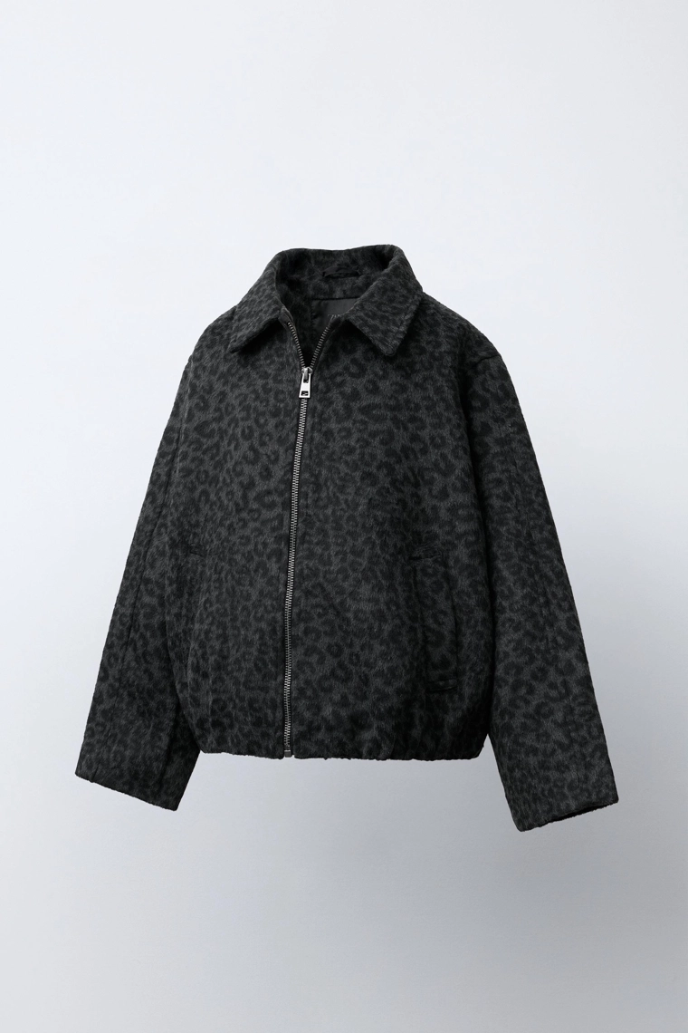 Куртка с животным принтом