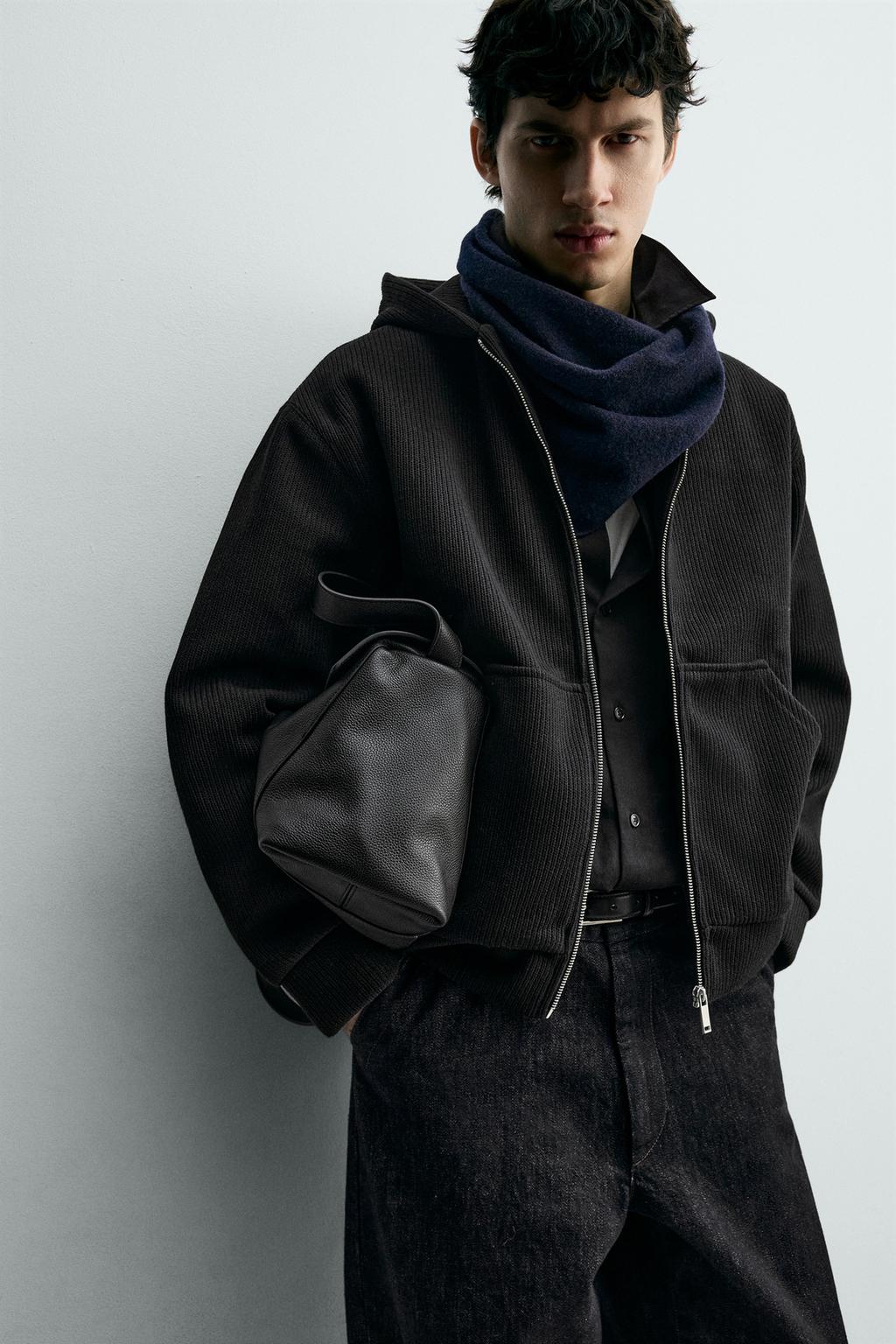 ТОЛСТОВКА С КАПЮШОНОМ И МОЛНИЕЙ В РУБЧИК