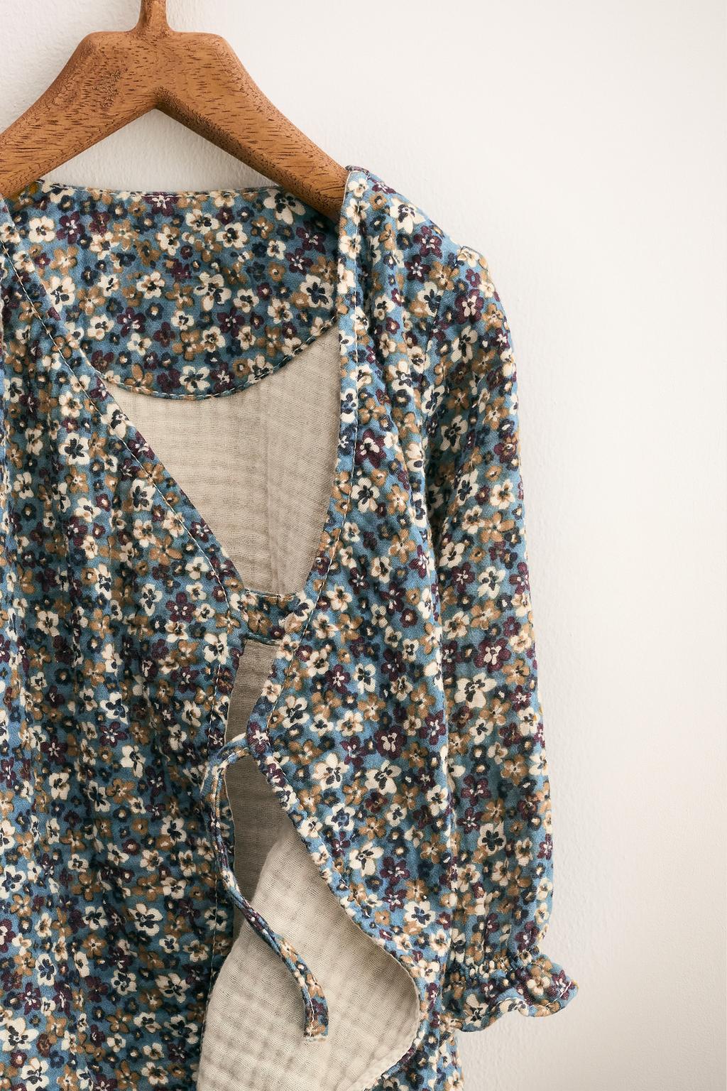 ZARA TIMELESS — ДЛИННЫЙ КОМБИНЕЗОН С ЦВЕТАМИ