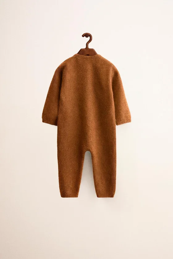 Zara «Timeless» — ДЛИННЫЙ КАШЕМИРОВЫЙ КОМБИНЕЗОН