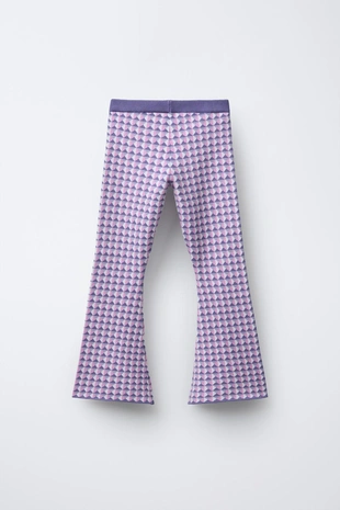 Трикотажные расклешенные брюки JACQUARD — SKI COLLECTION- Заказать в России