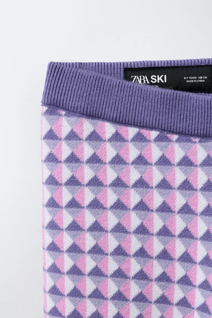 Трикотажные расклешенные брюки JACQUARD — SKI COLLECTION- Заказать в России