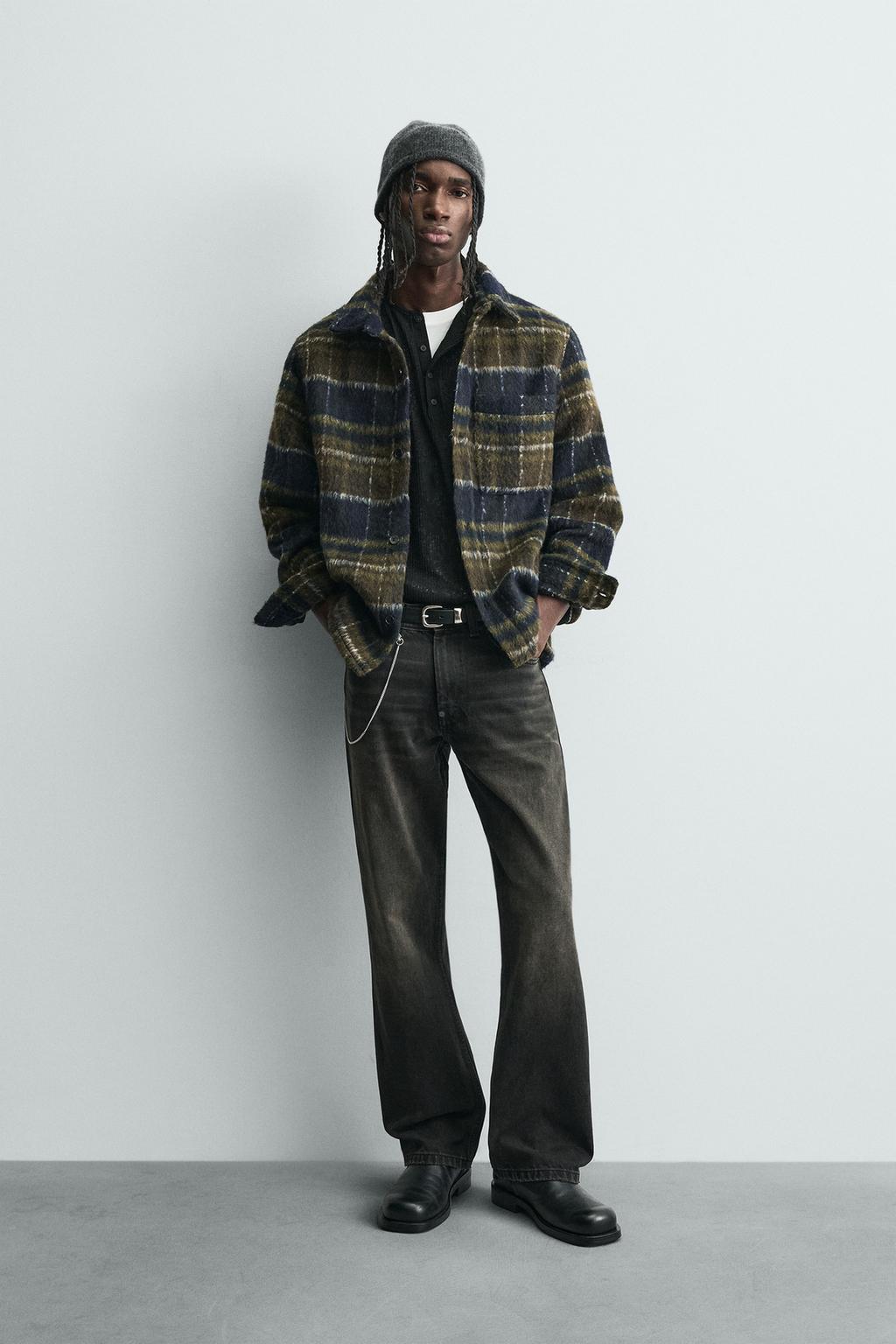 КУРТКА-РУБАШКА ИЗ ИСКУССТВЕННОГО МЕХА