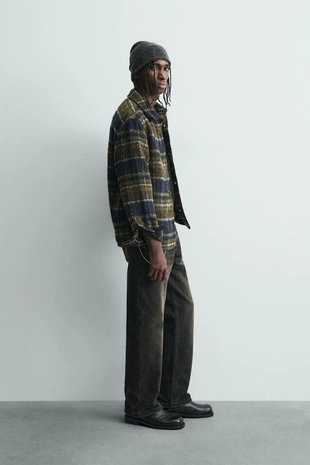 Куртка-рубашка из искусственного меха