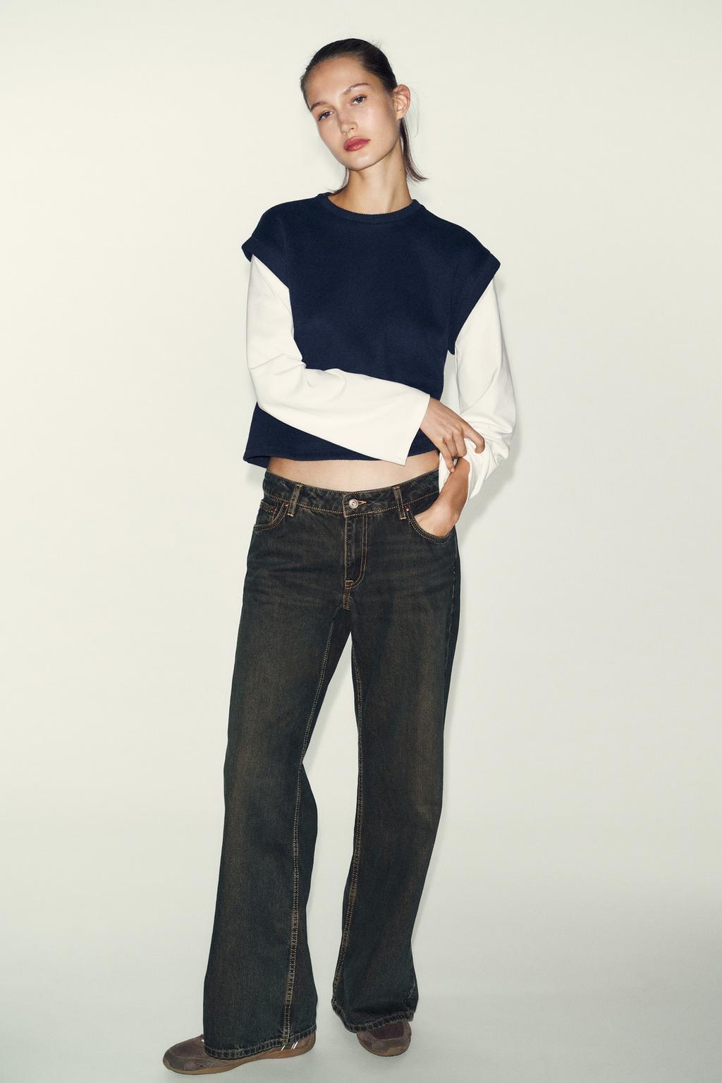 ФУТБОЛКА С КОМБИНИРОВАННЫМ ЖИЛЕТОМ