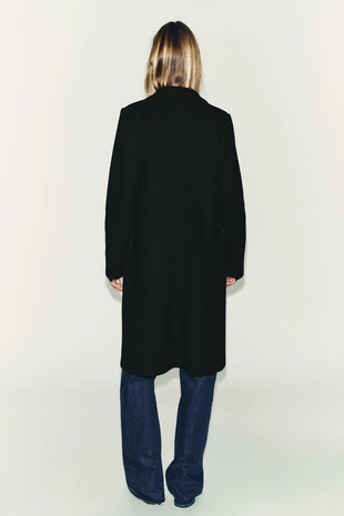 Базовое мягкое пальто- Заказать в России