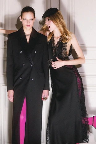 Классическое пальто со смокинговым воротником — ZW COLLECTION LIMITED EDITION- Заказать в России