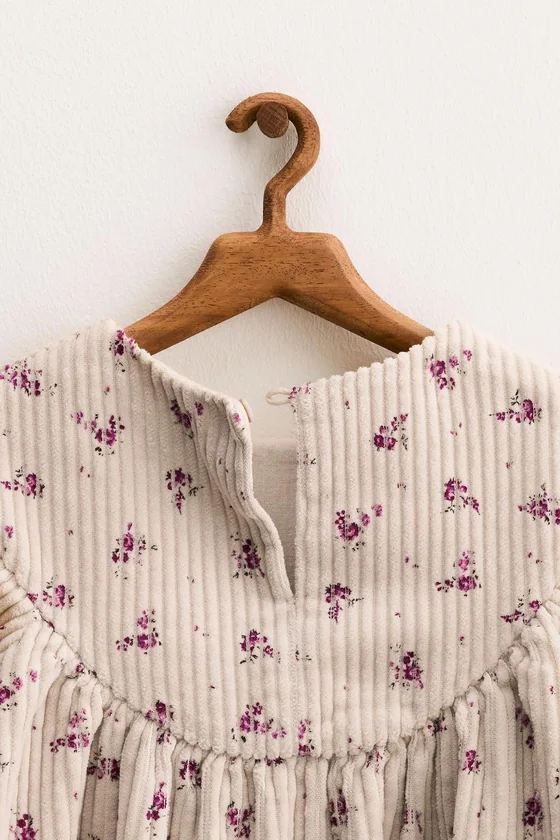 Zara «Timeless» - ВЕЛЬВЕТОВОЕ ПЛАТЬЕ В ЦВЕТОК