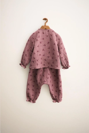 ZARA TIMELESS - комплект с цветочным узором и текстурой- Заказать в России