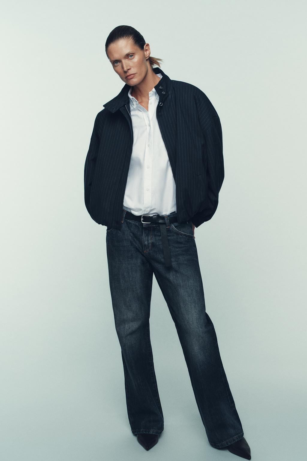 БОМБЕР В ТОНКУЮ ПОЛОСКУ