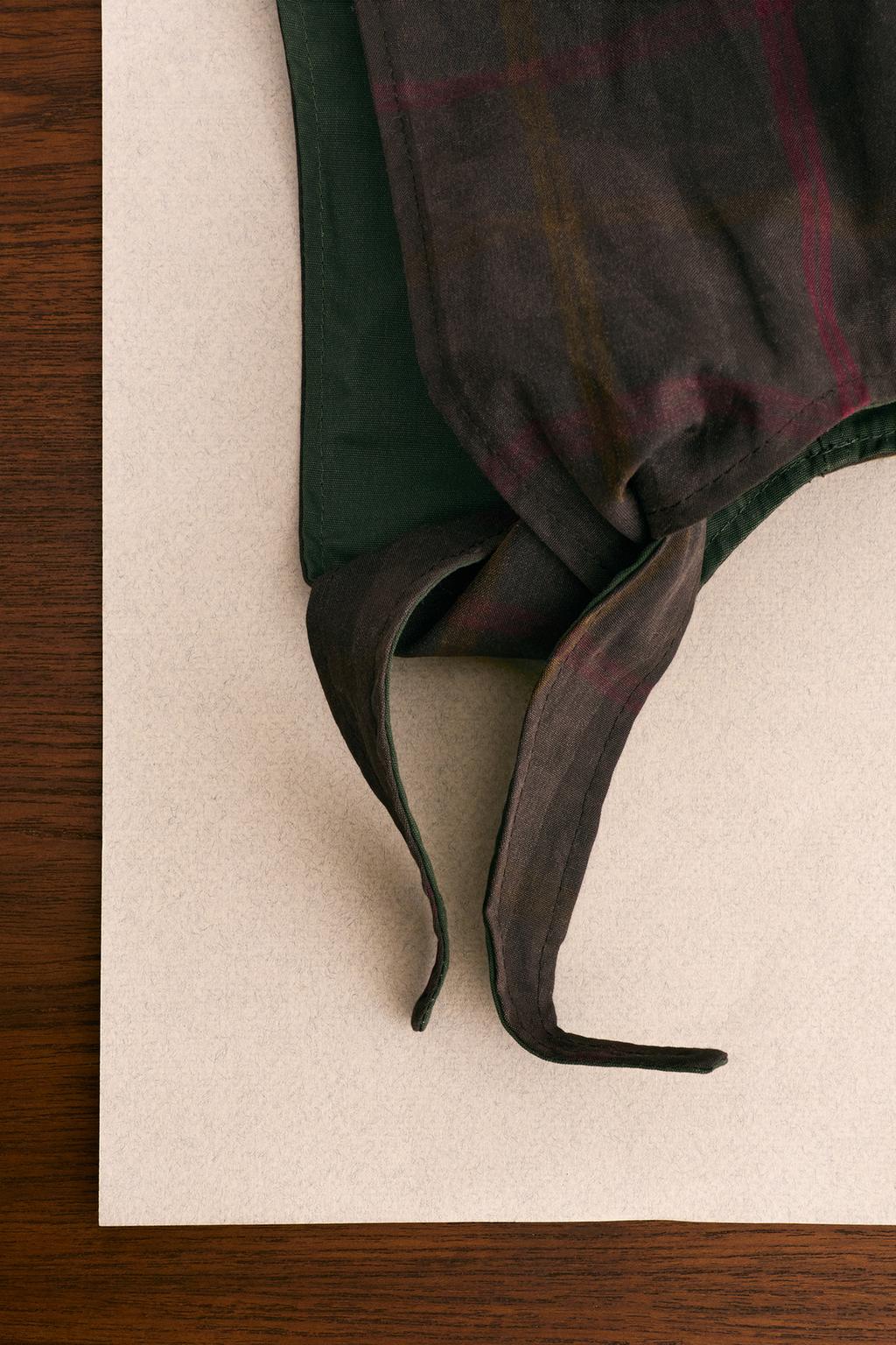 Плащ zara timeless с клетчатым капюшоном