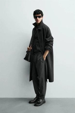 Брюки-джоггеры NON IRON комфортной посадки- Заказать в России