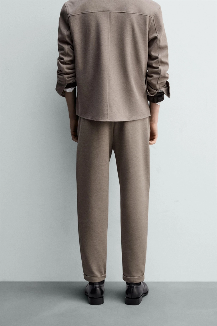 Брюки с комфортной резинкой и безжелезной отделкой