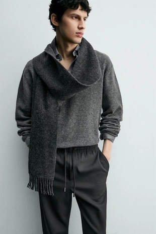 Брюки-джоггеры комфортной посадки NON IRON- Заказать в России