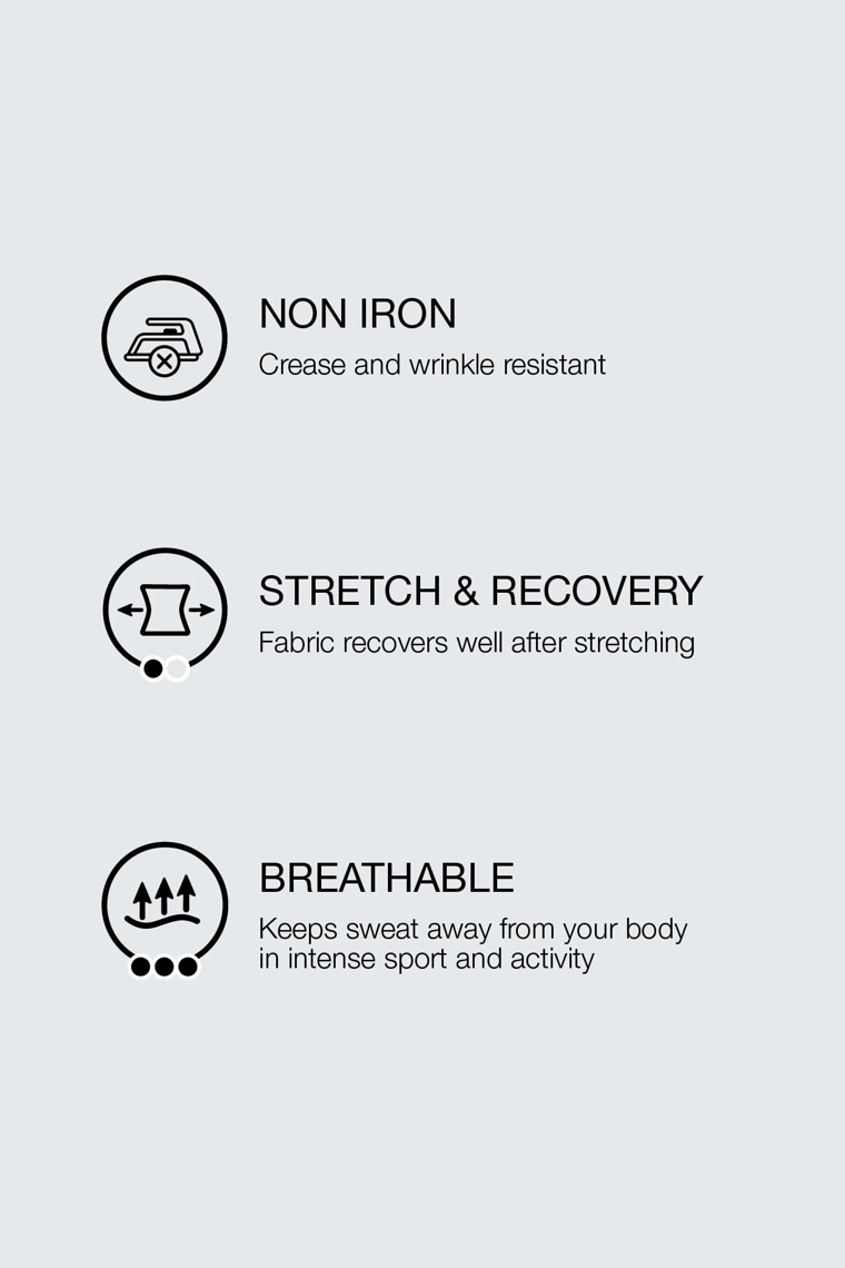 Брюки с комфортной поясной резинкой и безжелезной отделкой