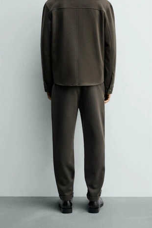 Брюки-джоггеры комфортной посадки NON IRON