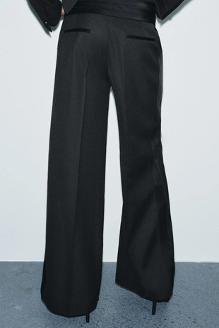 Black | 9912/062/800 - Zara Брюки-корсет ZW COLLECTION LIMITED EDITION