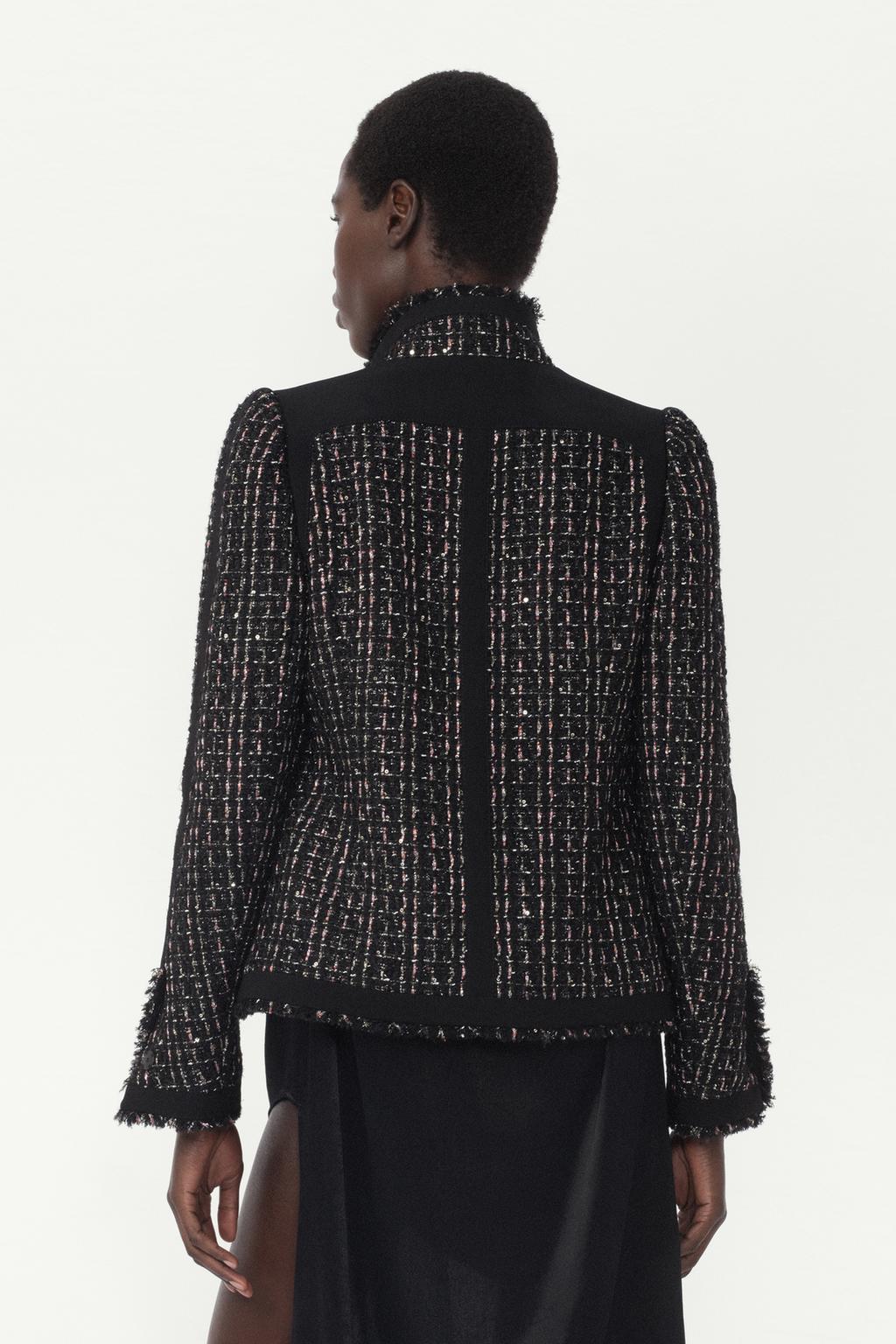 КОМБИНИРОВАННЫЙ ЖАКЕТ С ШЕРСТЬЮ — THE ITEM ZARA WOMAN