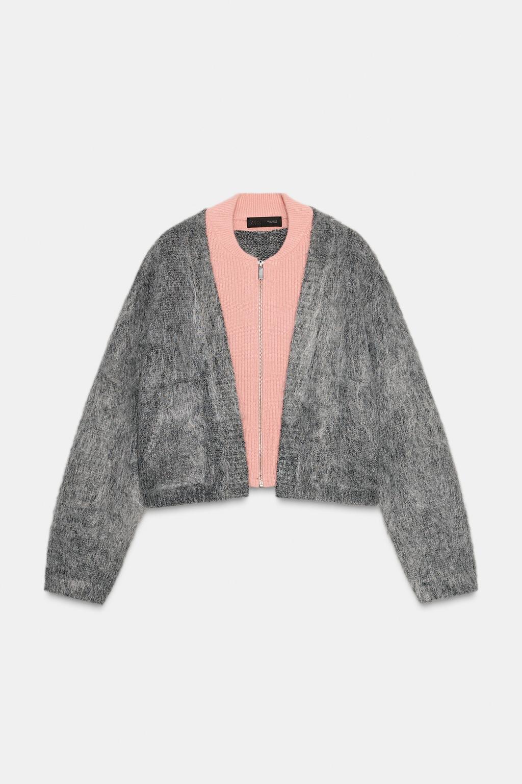 КУРТКА ИЗ ДВОЙНОГО ТРИКОТАЖА