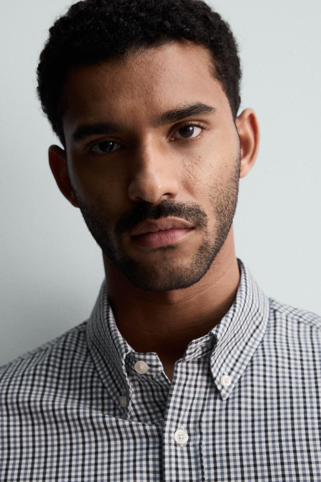 РУБАШКА ОВЕРСАЙЗ ИЗ ОКСФОРДСКОЙ ТКАНИ С ЭФФЕКТОМ ПОСТИРАННОЙ