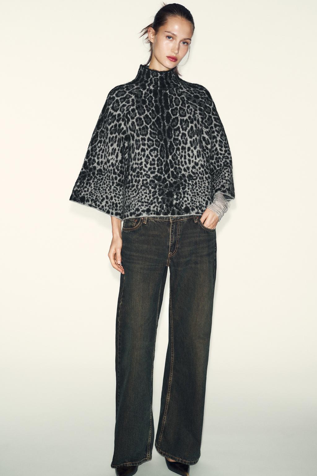 СВИТЕР С ШИРОКИМИ РУКАВАМИ