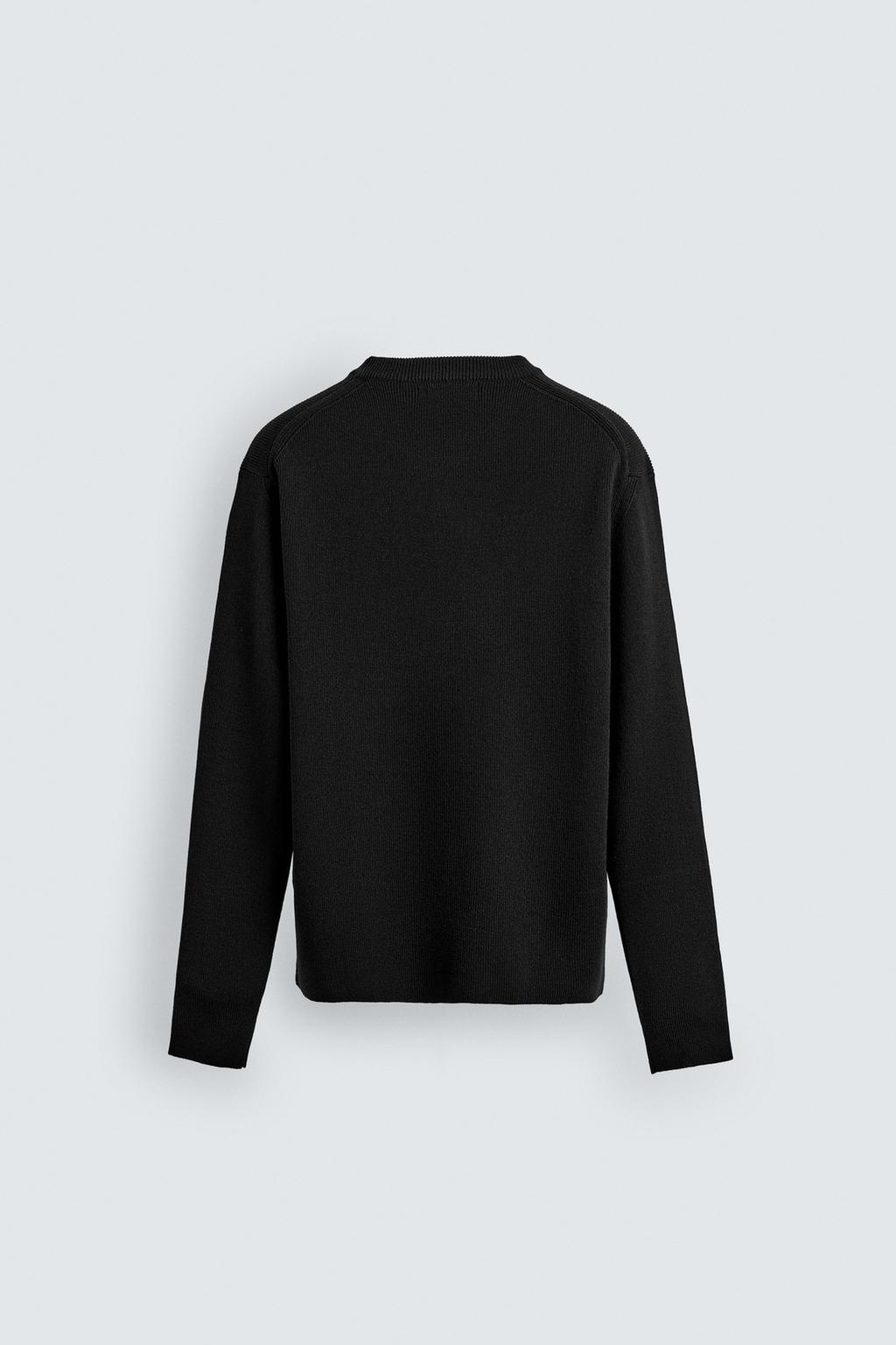 ШЕРСТЯНОЙ СВИТЕР С УЗОРОМ