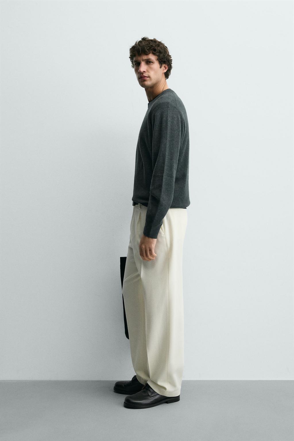 ЛЕГКИЙ СВИТЕР ИЗ ШЕРСТИ И КАШЕМИРА