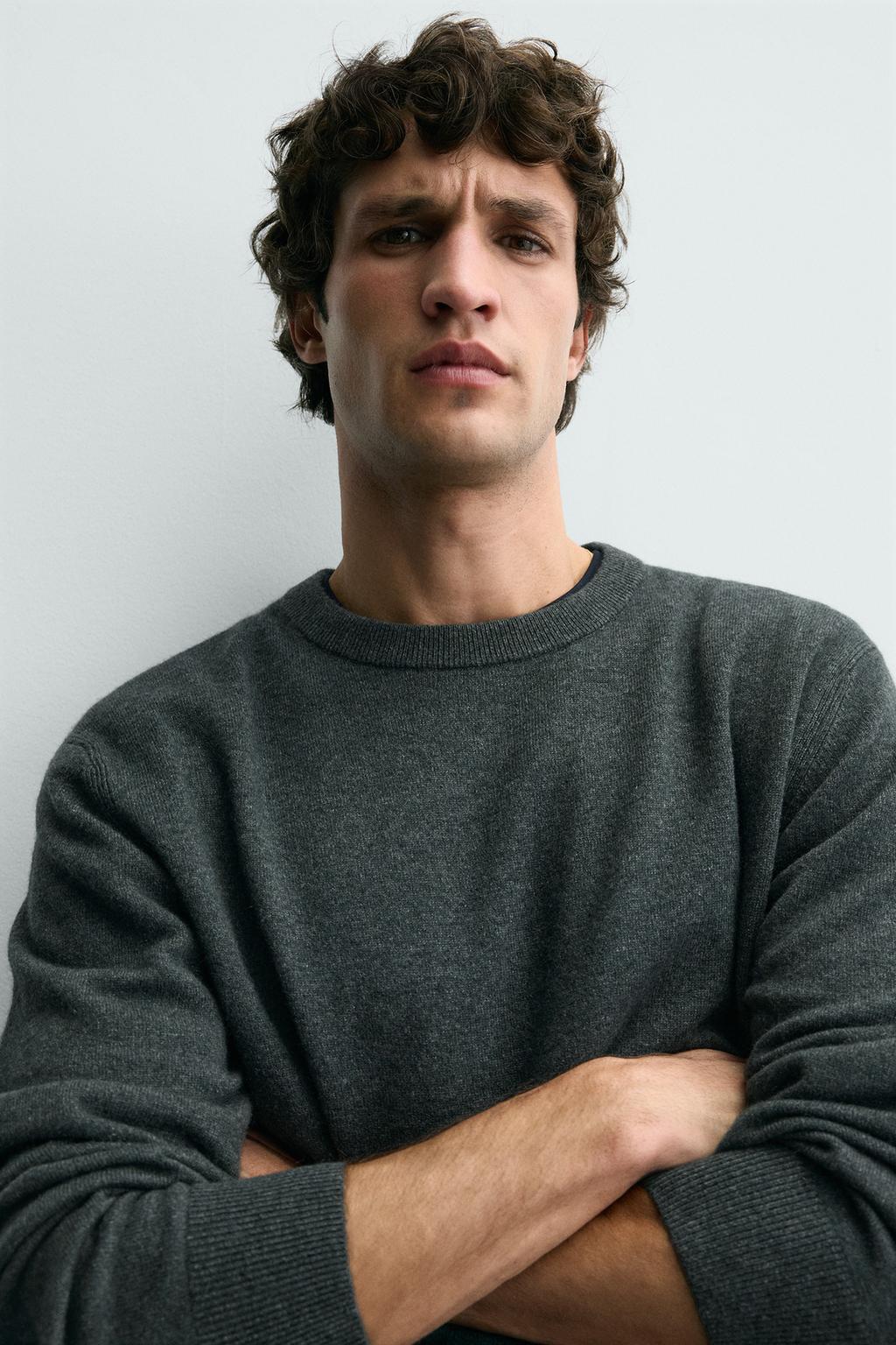 ЛЕГКИЙ СВИТЕР ИЗ ШЕРСТИ И КАШЕМИРА