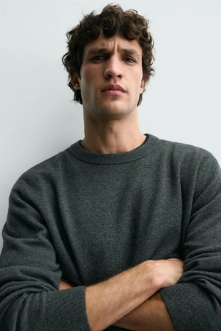 Легкий свитер из шерсти и кашемира- Заказать в России