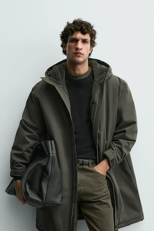 Стеганая куртка с комбинированной отделкой- Заказать в России