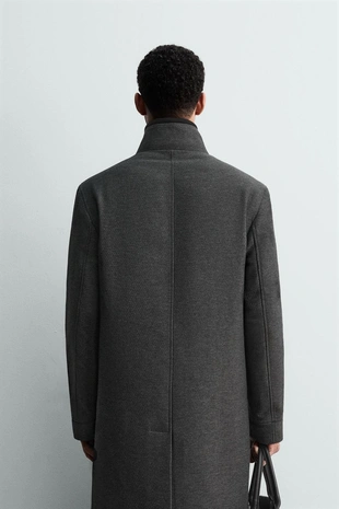 Пальто со съемным воротником- Заказать в России