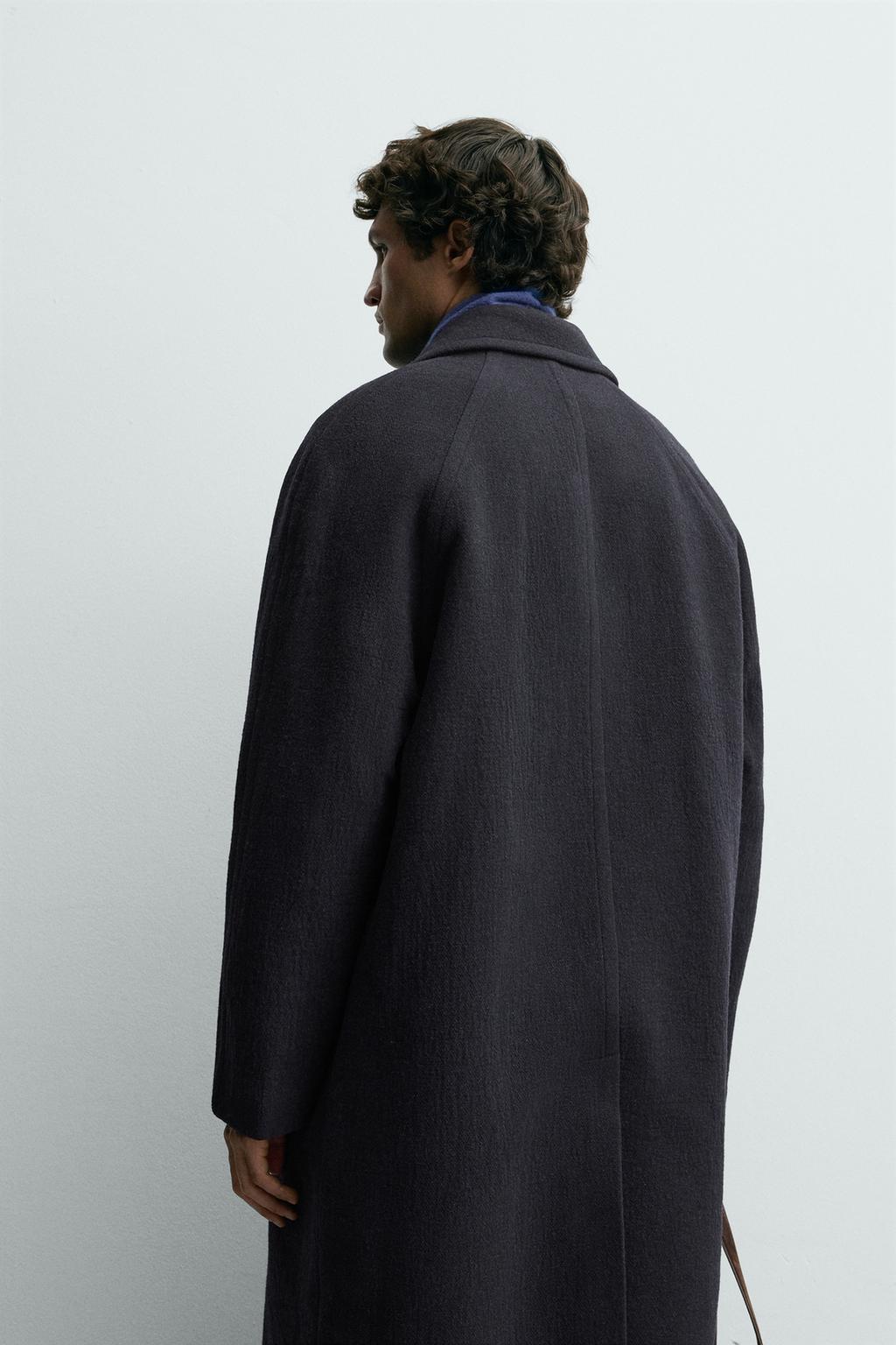 ПАЛЬТО ИЗ СТРУКТУРНОЙ ШЕРСТИ