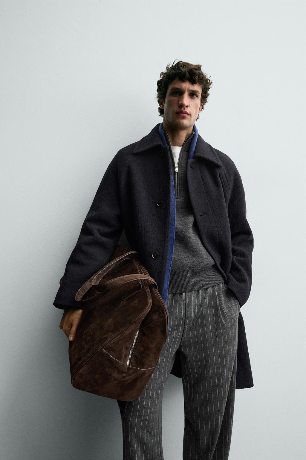 ПАЛЬТО ИЗ СТРУКТУРНОЙ ШЕРСТИ