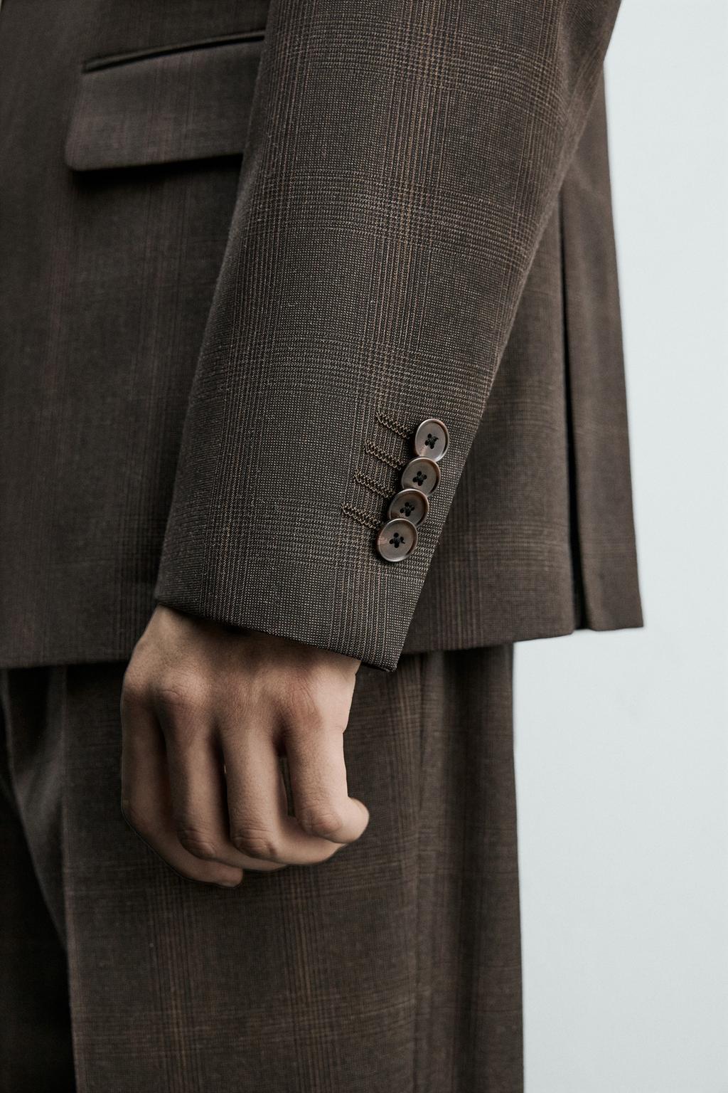 БЛЕЙЗЕР КОСТЮМНЫЙ В КЛЕТКУ