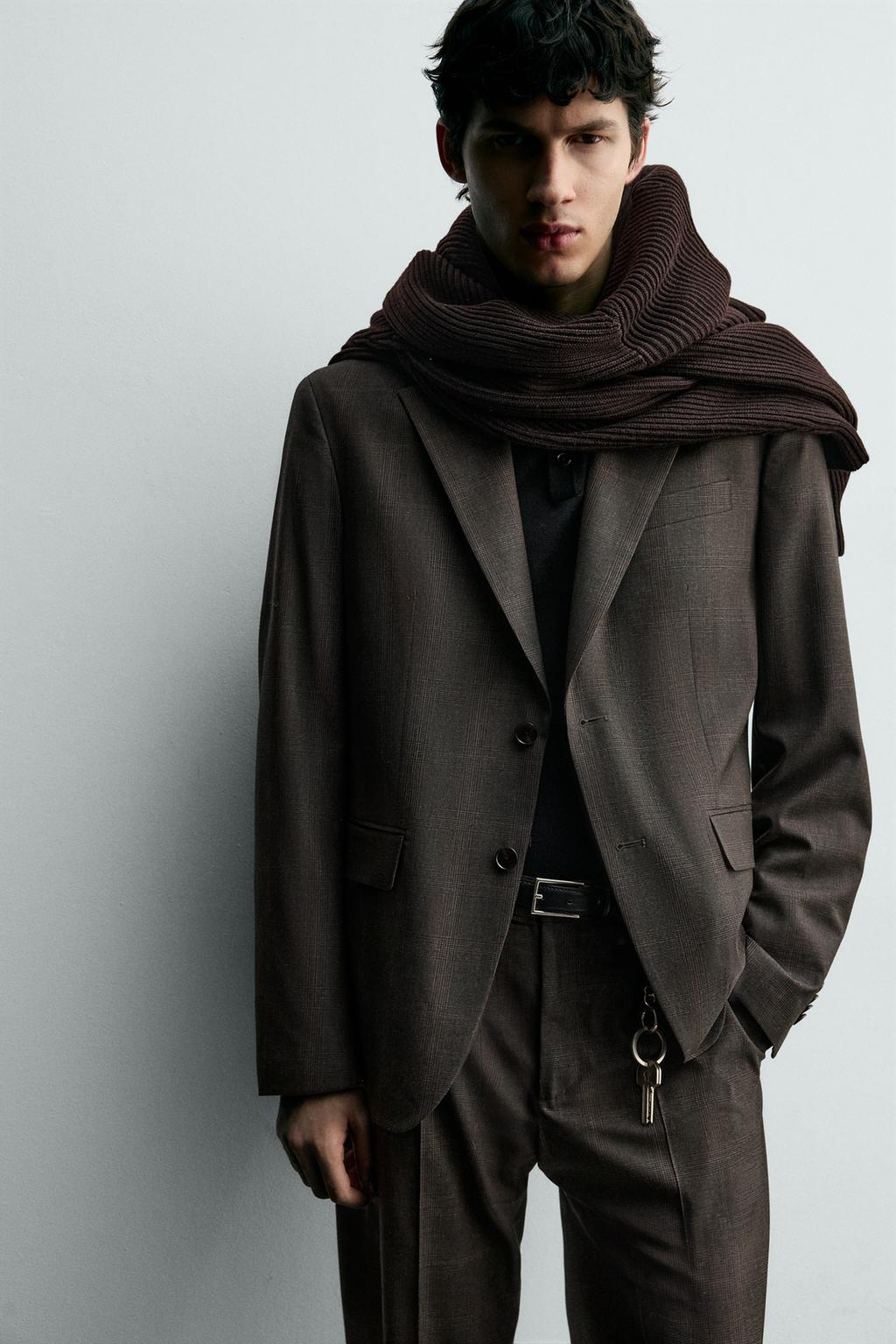 БЛЕЙЗЕР КОСТЮМНЫЙ В КЛЕТКУ