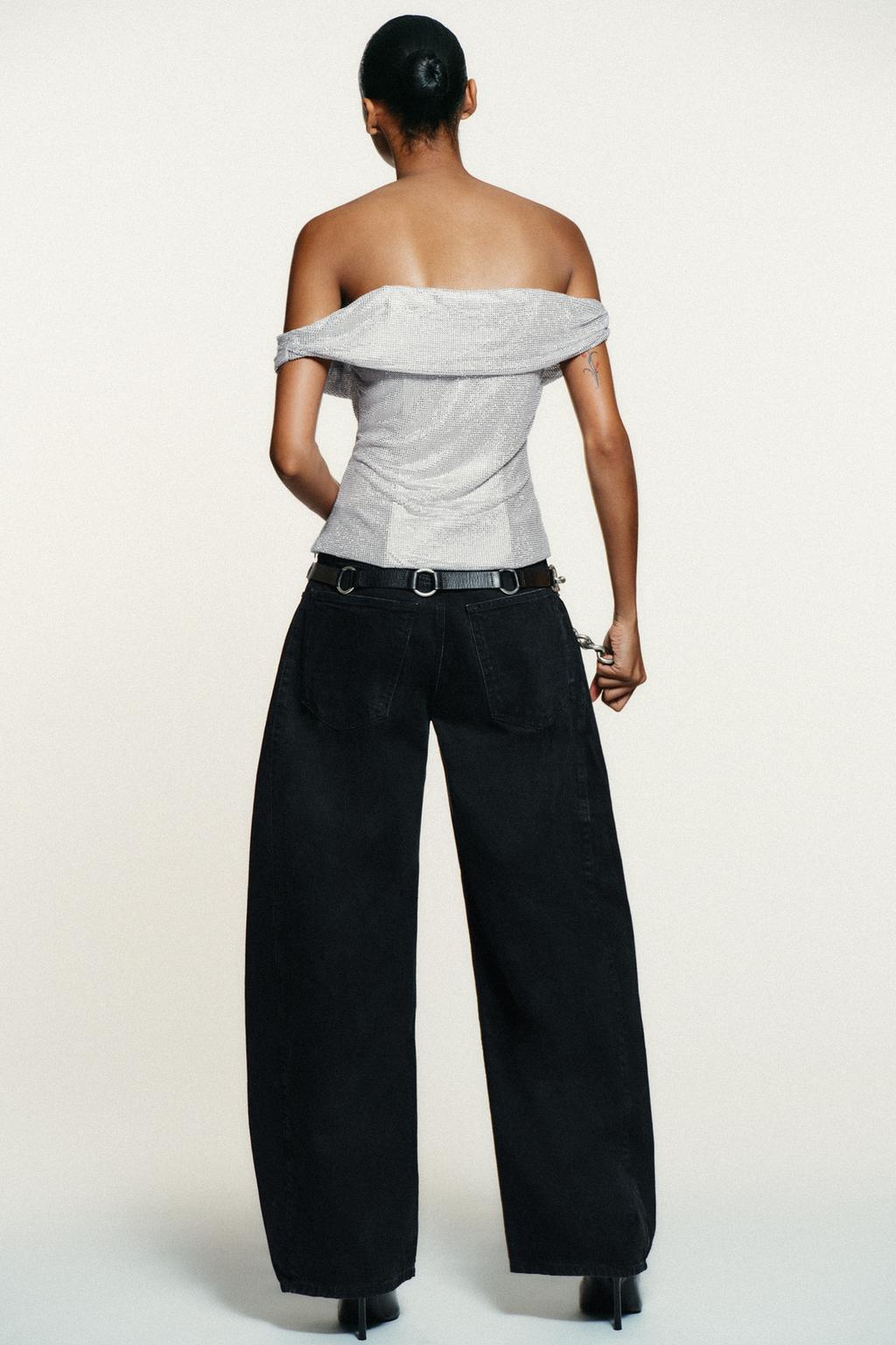 ТОП ИЗ СЕТКИ СО СТРАЗАМИ И ДРАПИРОВКОЙ