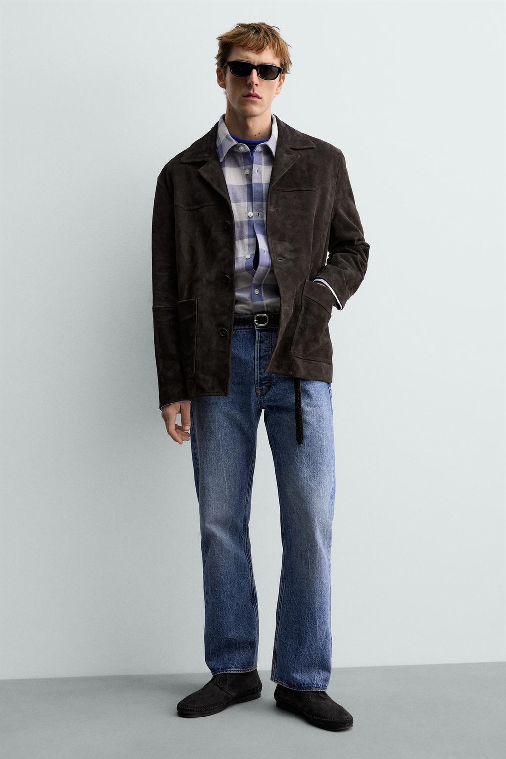 КОЖАНЫЕ ТУФЛИ-ДЕРБИ С ПОДОШВОЙ VIBRAM® AARON LEVINE X ZARA