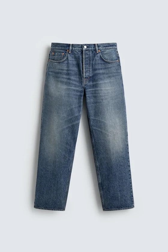 ДЖИНСЫ  прямого кроя Zara «Aaron Levine»