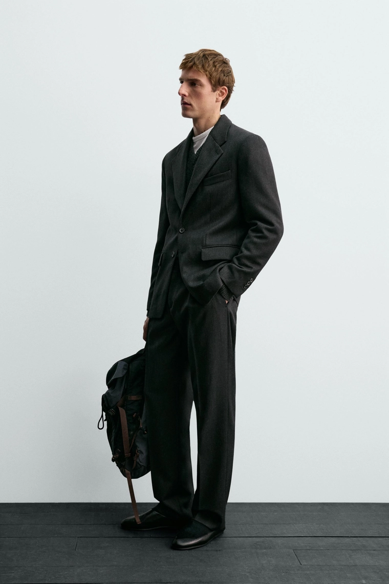 Пиджак из 100% шерсти aaron levine x zara