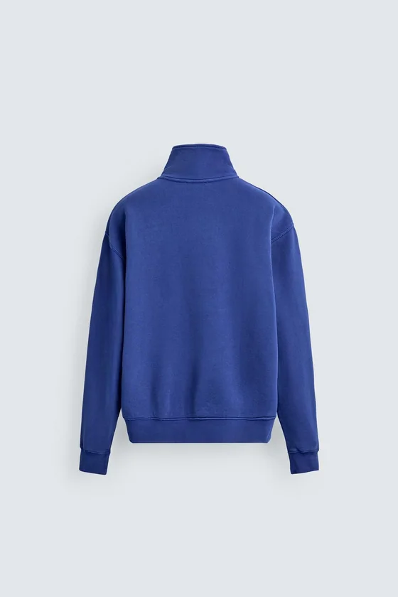 ТОЛСТОВКА С ВОРОТНИКОМ НА МОЛНИИ И ЛЕНТОЙ Zara «Aaron Levine»