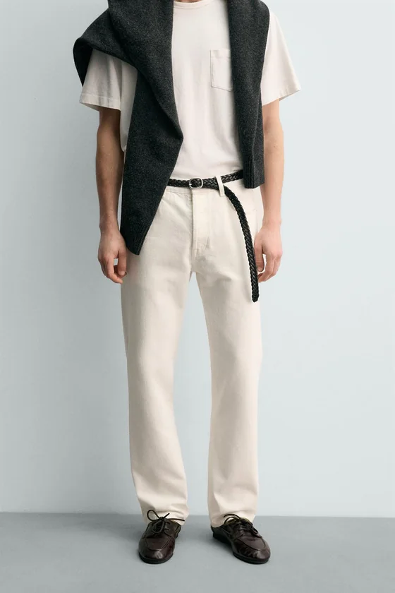 ДЖИНСЫ прямого кроя Zara «Aaron Levine»
