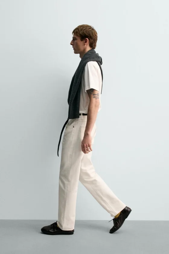 ДЖИНСЫ прямого кроя Zara «Aaron Levine»