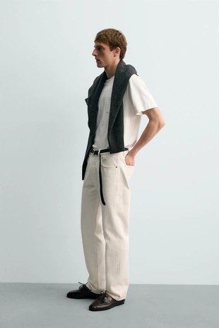 Джинсы STRAIGHT FIT AARON LEVINE X ZARA